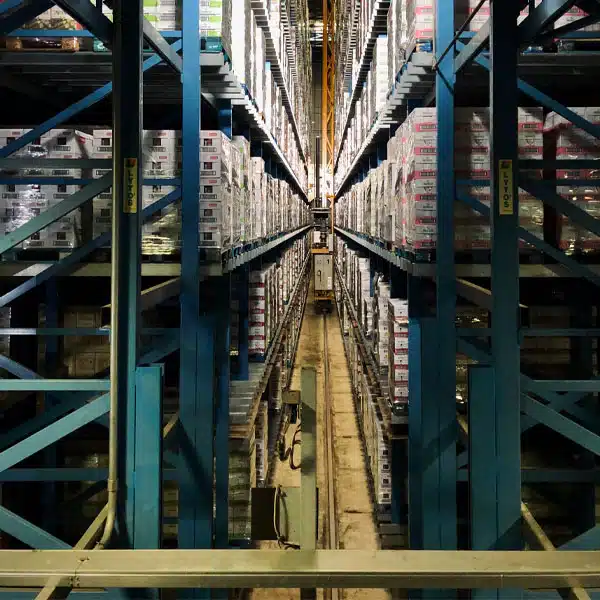 Warehouse Interior Shelving