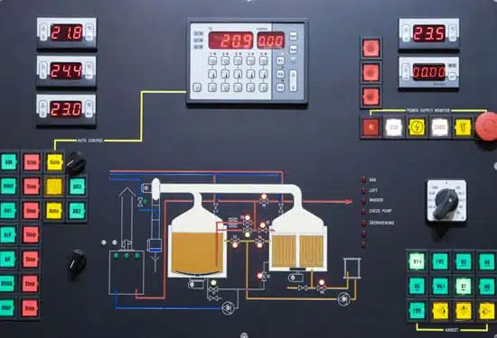Batch Manufacturing Control Panel